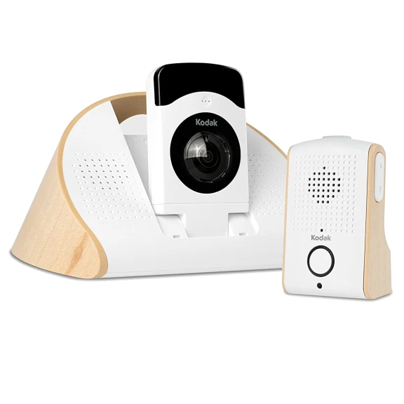 Kodak 180-Degree Whole Room HD WiFi Baby Monitor with Night Vision