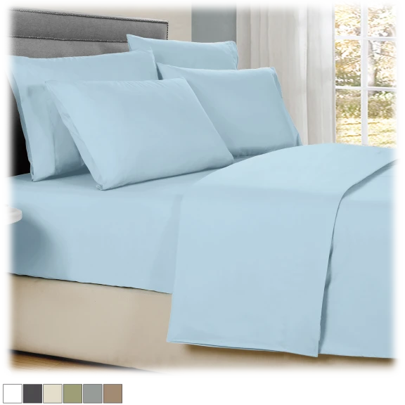 Rayon from Bamboo 6-Piece Super Soft Luxury Sheet Set