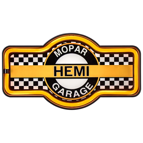 Officially Licensed Chrysler Mopar Hemi Garage LED Neon Light Sign