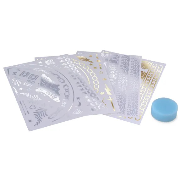 Shimmer Temporary Metallic Tattoos