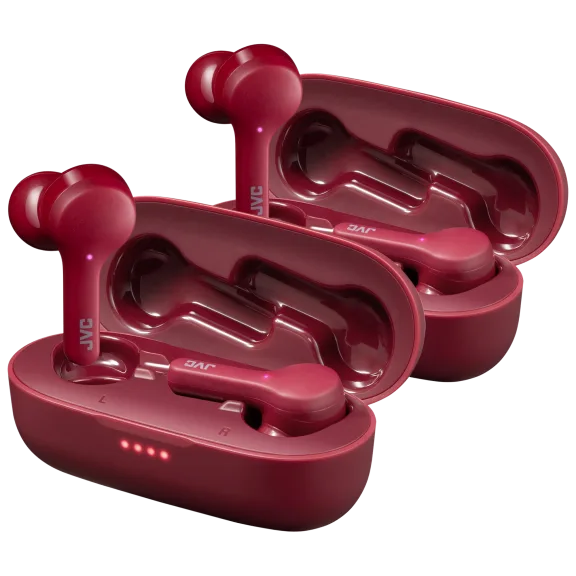 2-Pack: JVC True Wireless Earbuds with Charging Case
