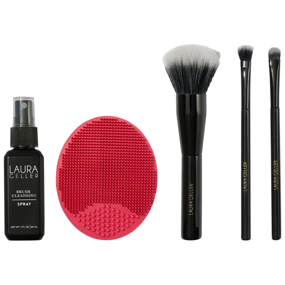 Laura Gellar Brush-n-Bathe Ultra-soft Brushes + Cleaning System