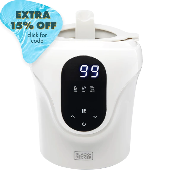 Black+Decker 3-in-1 Fast Baby Bottle Warmer