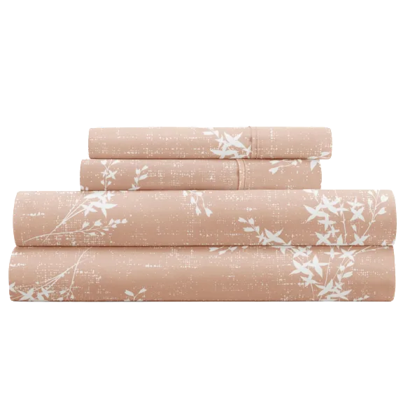 Cloth & Gable Distressed Willow 4-Piece Pattern Sheet Set