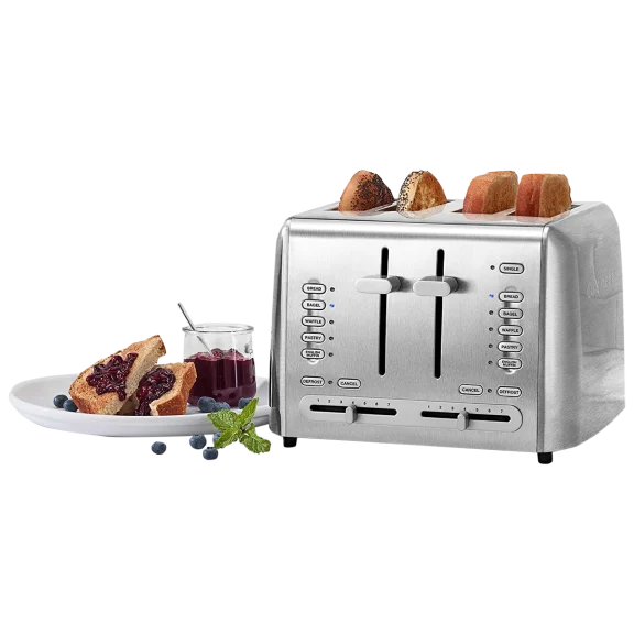 Cuisinart Custom Select 4-Slice Toaster with Dual Control Panels