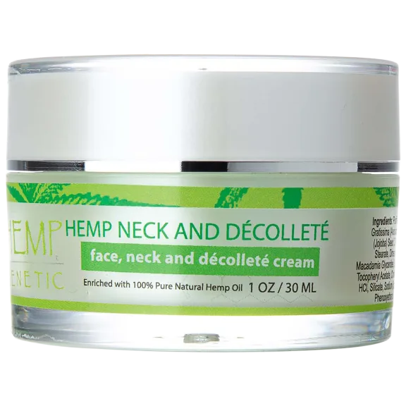 Hemp Genetic Hemp Infused Face, Neck & Décolleté Cream