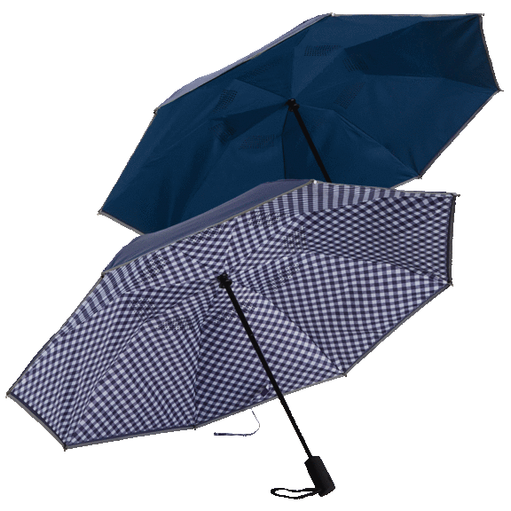 2-Pack: Revers-a-Brella Compact Umbrellas