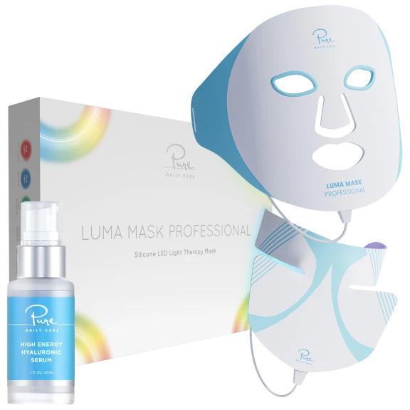 Pure Daily Care Luma Mask Pro with High Energy Hyaluronic Serum