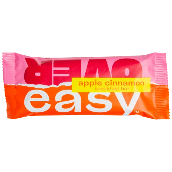 Over Easy Soft & Chewy Apple Cinnamon Granola Breakfast Bar