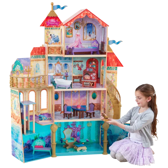 KidKraft Disney® Ariel Undersea Kingdom Dollhouse with EZ Kraft Assembly™