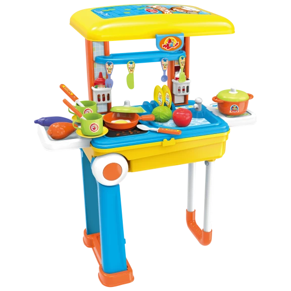 Toy Chef 2 in 1 Travel Suitcase Kitchen Set