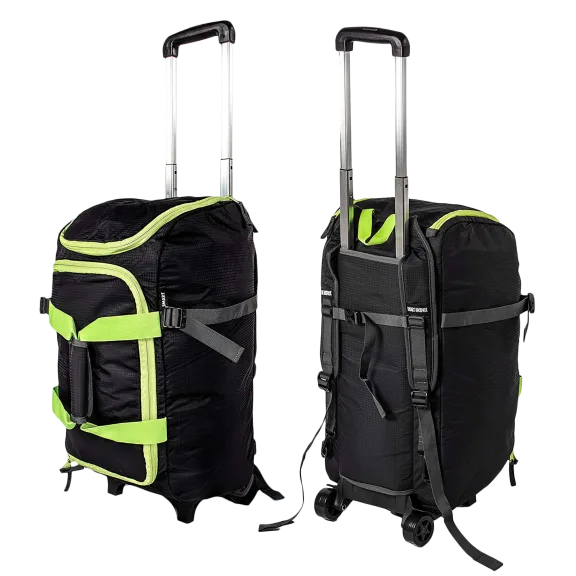 dbest 4-in-1 Premium Rolling Luggage/Duffel/Backpack/Dolly