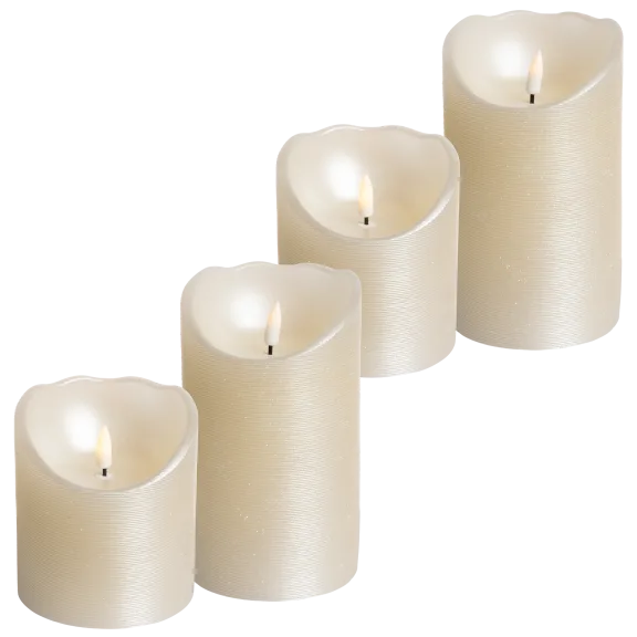 LightScapes 4-Piece Flameless LED Candles