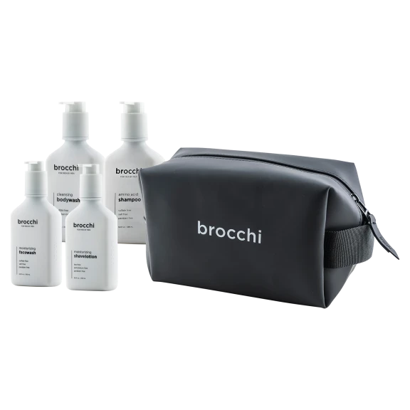 Brocchi Hair & Body Care Essentials 5-Piece Travel Bundle