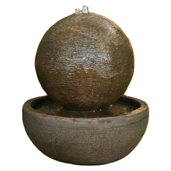 The Illuminated Luna Ball Fountain