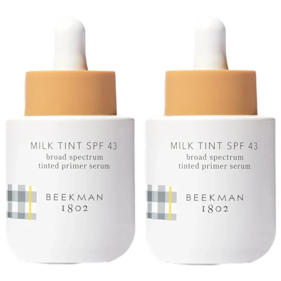 2-Pack: Beekman 1802 SPF 43 Tinted Primer Serums