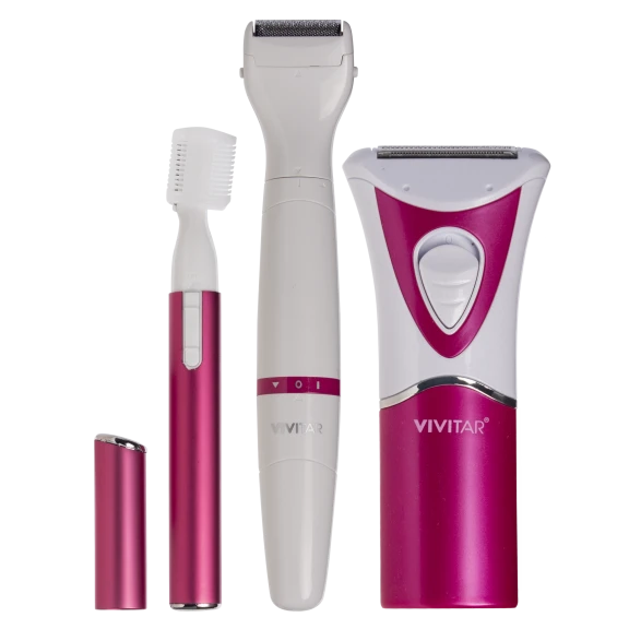 Vivitar 3-in-1 Combo Ladies Shaving Kit