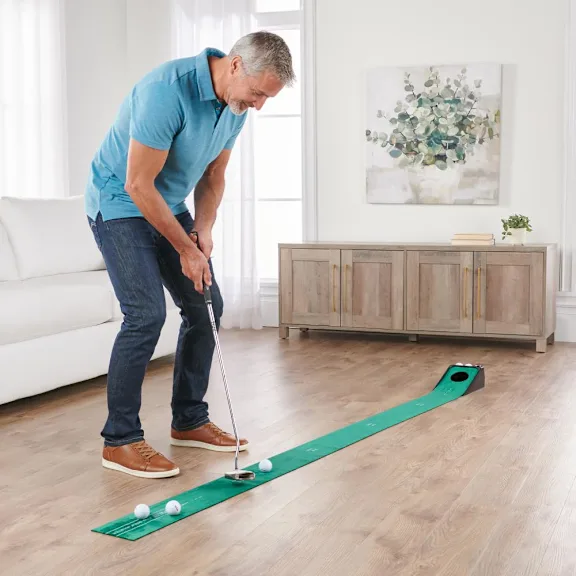 The Automatic Practice Putting Green