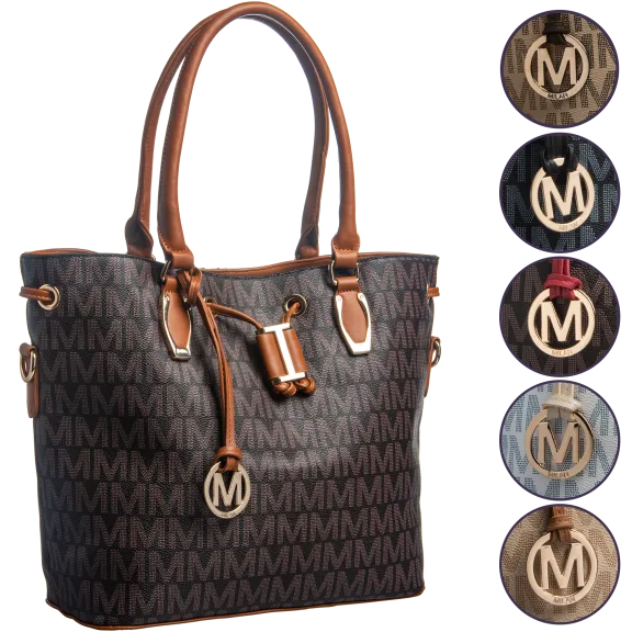 Drawstring Bucket Bag by Milan Imports