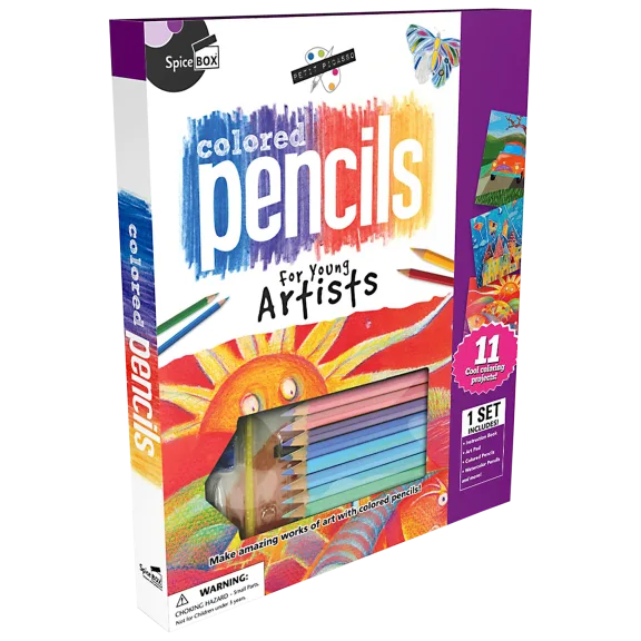SpiceBox Colored Pencils for Young Artists Kit