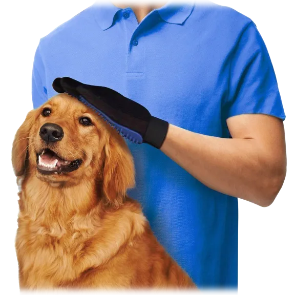 iPets Magic Touch Five Finger Deshedding Glove