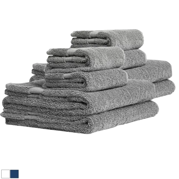 Brondell Nebia 8-Piece Luxury Towel Set