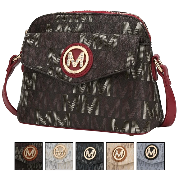 MKF Collection Leanna Crossbody Bag by Mia K