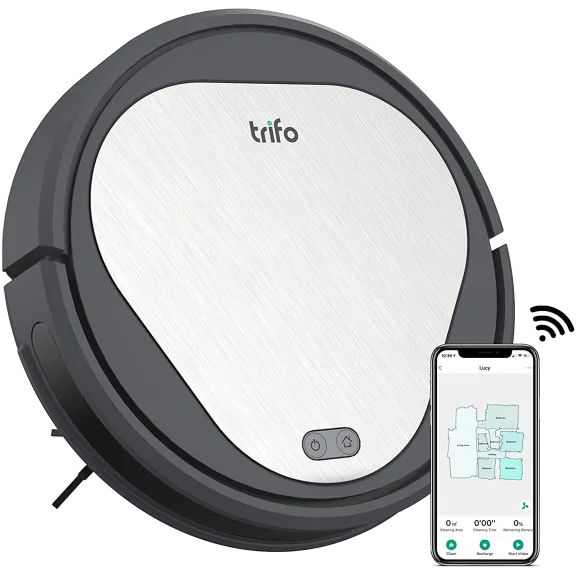 Trifo Emma Strong Suction Robot Vacuum with WiFi and 110-Minute Runtime