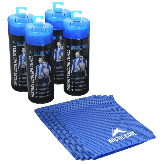 4-Pack: Arctic Cool Instant Cooling Towels
