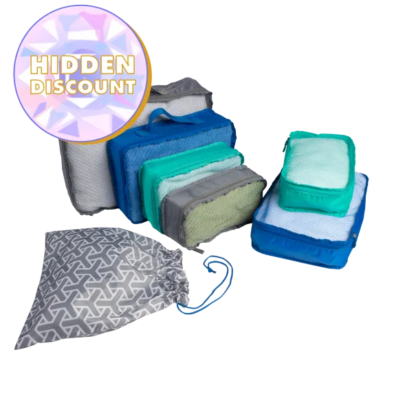 BHG 7-Piece Premium Packing/Storage Cube Set