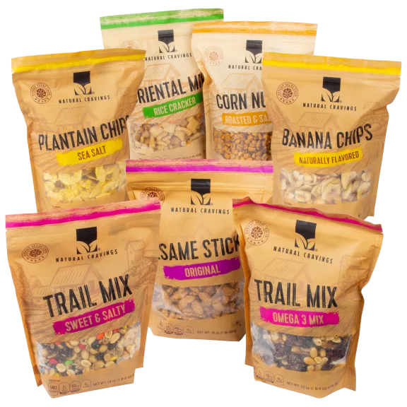 Pick-Your-3-Pack: Nutty Naturals 16oz-24oz Snacks