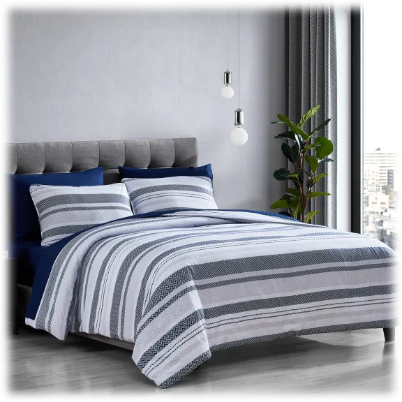 The Nesting Company Cedar 7 Piece Bed in a Bag Comforter Set