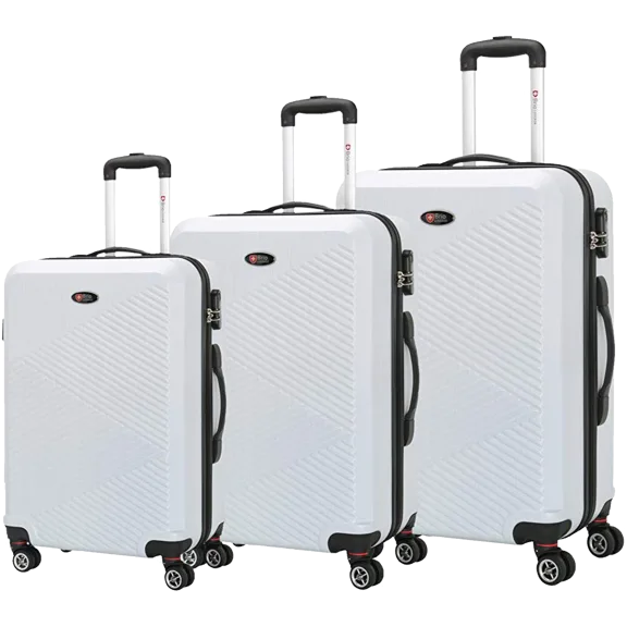 Brio 3-Piece Hardside PET Spinner Luggage Set #C607