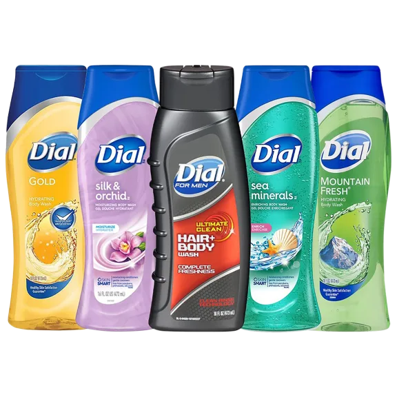 5-Pack: Dial Body Wash 16oz Gift Set