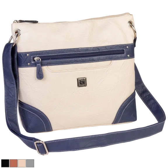 Stone Mountain Supersize Crossbody in Washed Leather