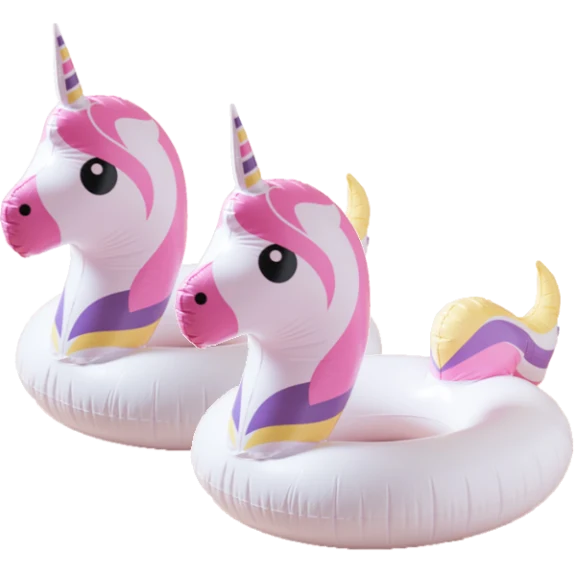 2-Pack: Jumbo Unicorn Pool Floats