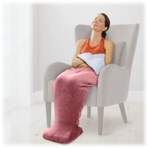 Sharper Image Calming Cozy Deluxe Massaging Heated Wrap