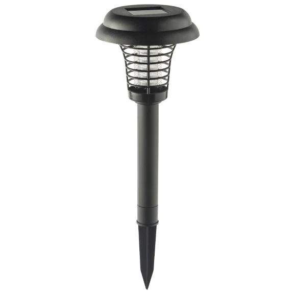 Zapguard Deluxe Solar Powered LED Bug Zapper Pathway Light for Lawn