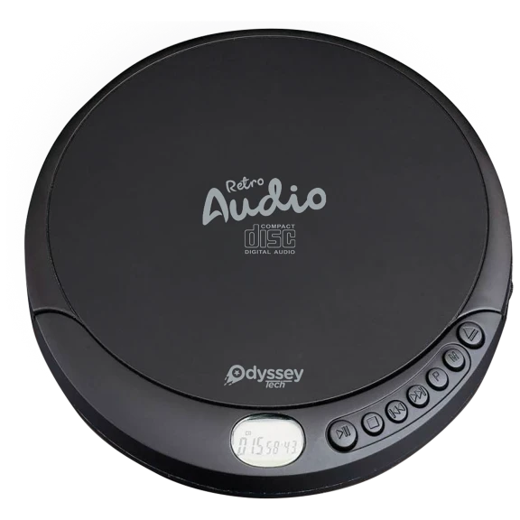 Odyssey Tech Bluetooth Retro CD Player