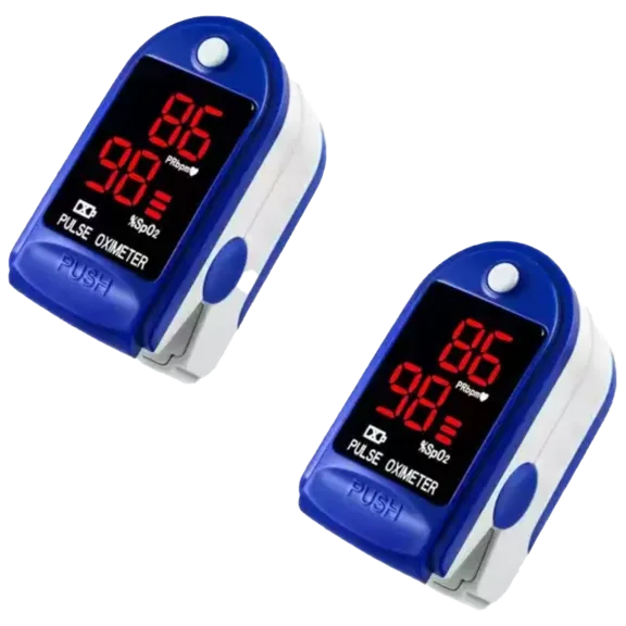 2-Pack: Fingertip Pulse Oximeters