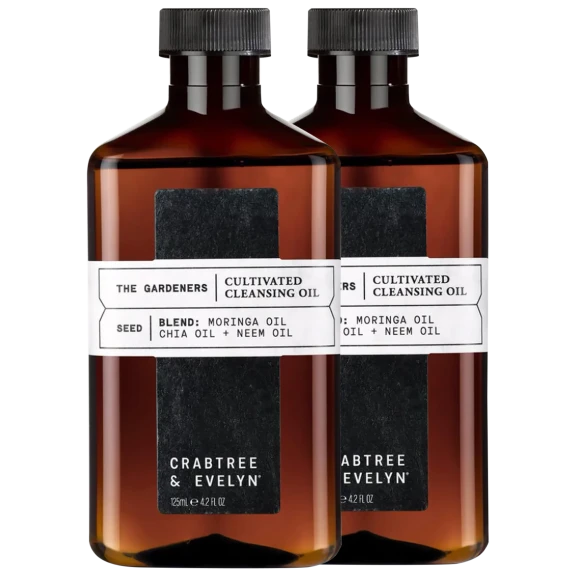 2-Pack: Crabtree & Evelyn The Gardeners Cultivated Cleansing Oil