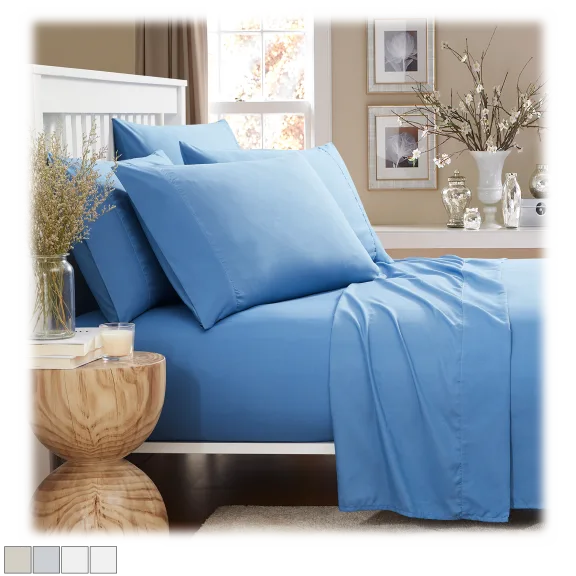 Spirit Linen 6-Piece Ultra Soft Sheet Sets