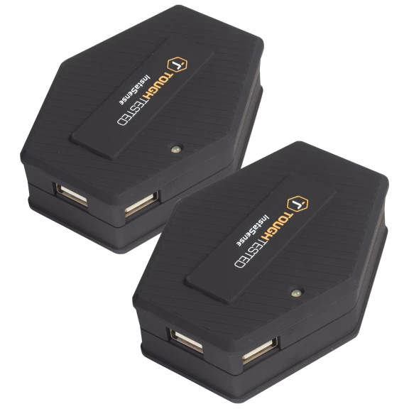 2-Pack: Tough Tested 3-Port 4.2Amp USB Charger