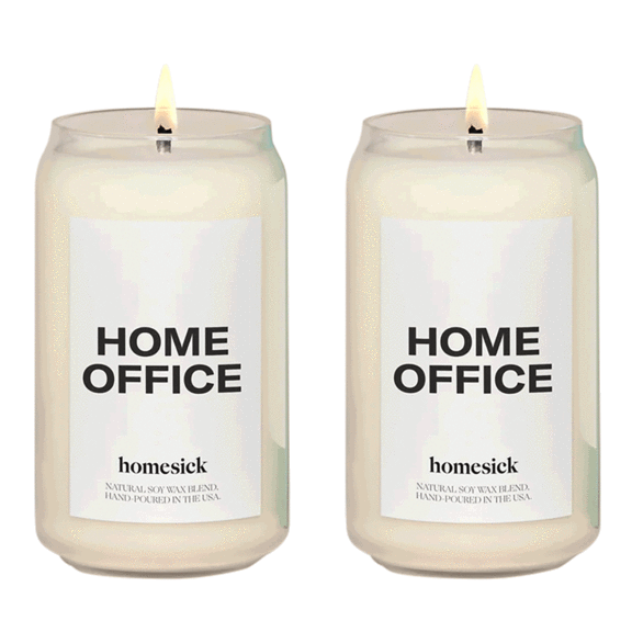 2-Pack: Homesick Natural Soy Wax Candles