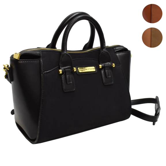 Adrienne Vittadini Double Handle Satchel
