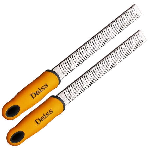 2-Pack: Deiss Pro Zester / Grater