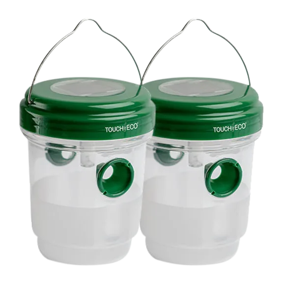 2-Pack: Touch Of ECO Suntrap Solar Powered LED Insect Trappers