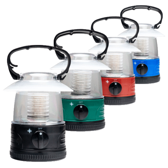 4-Pack: BrightEase LED Lanterns