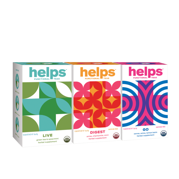 192-Pack: HELPS Organic Functional Herbal Teas