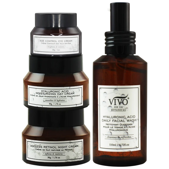 Vivo Per Lei Skincare Bundle with Hemp Oil